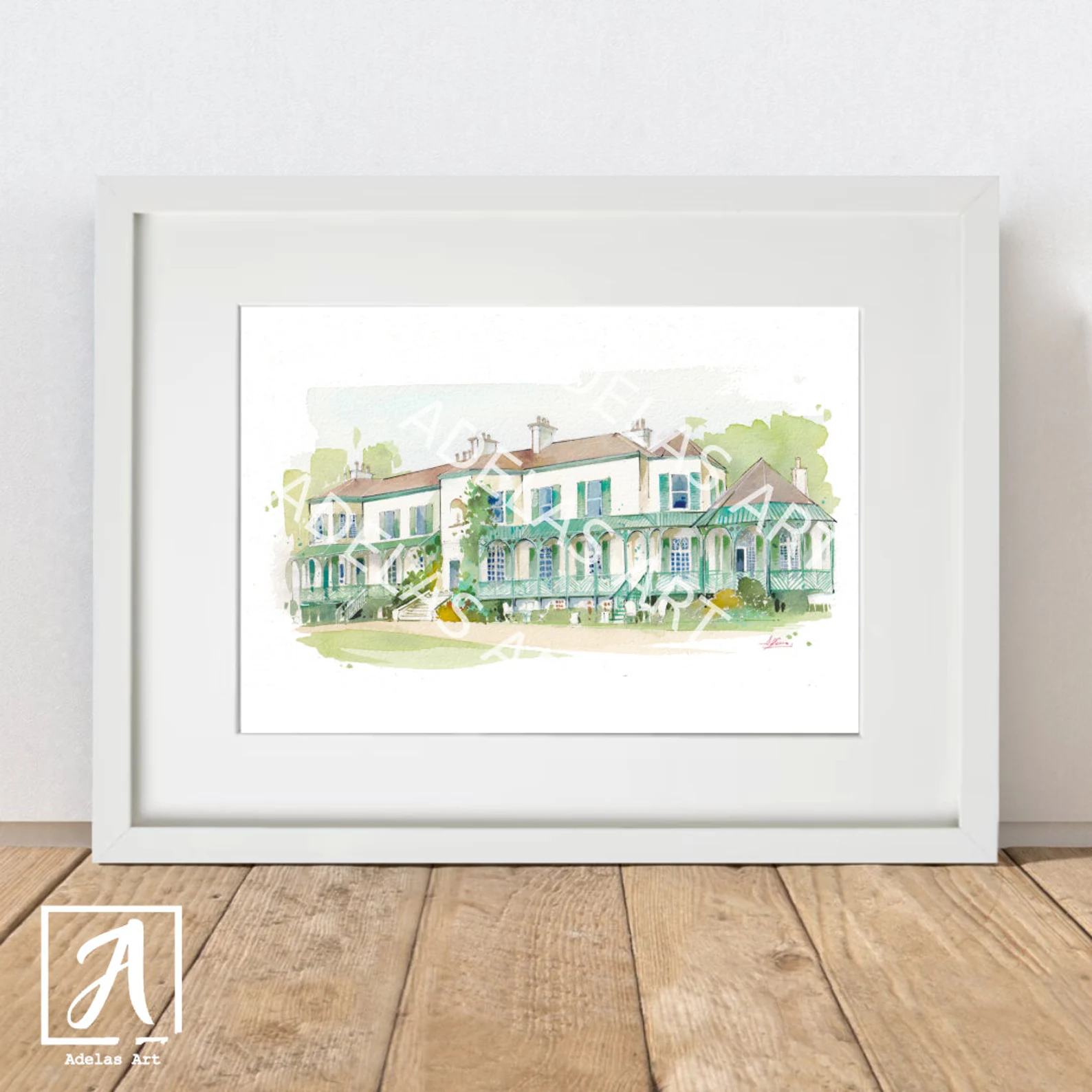 custom wedding venue prints Castlemartyr ireland